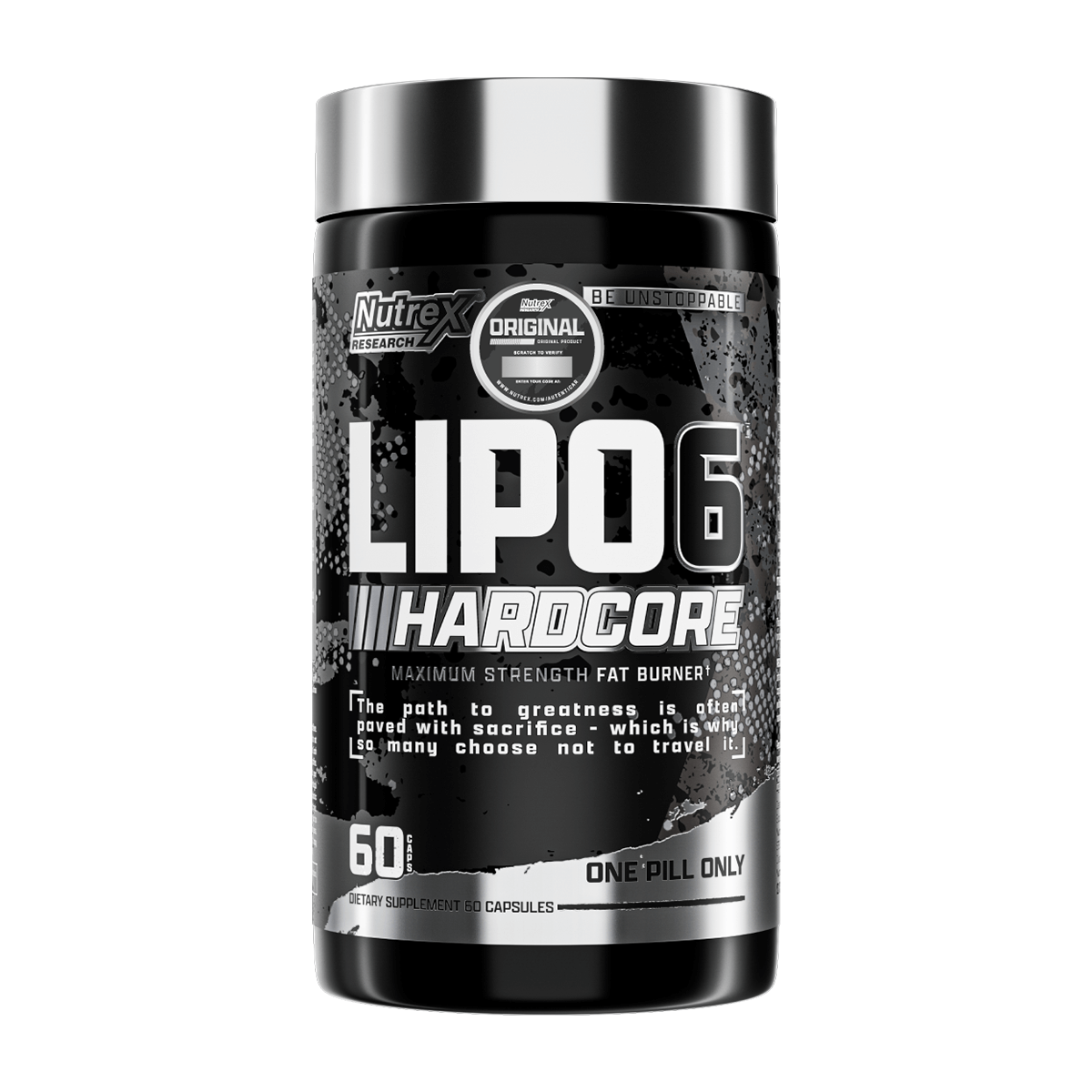 Lipo 6 Black Hardcore Nutrex quemador de grasa 60 caps